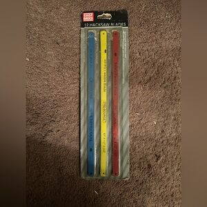 Shop Basics Hacksaw Blades Set. 10 (Not 12)